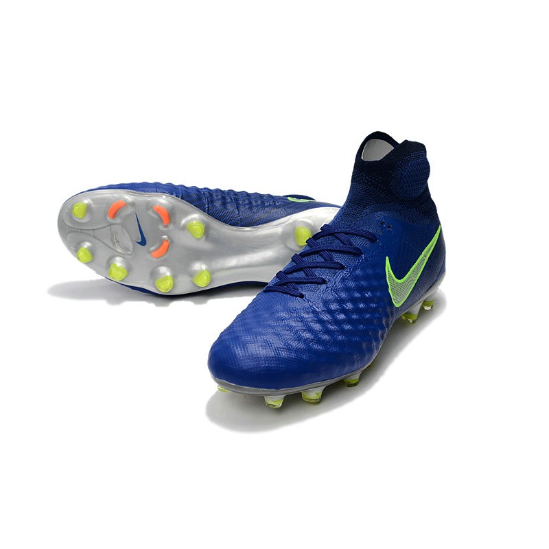 Nike Magista Obra Elite DF FG Men Modrý Zelená